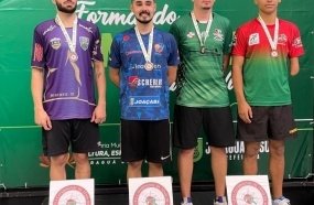 Mesatenistas de Joaçaba conquistam 10 medalhas no Circuito Catarinense