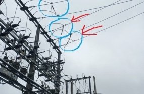 Temporais provocam queda de energia elétrica em toda a região