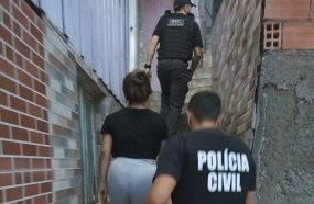 Mulheres são presas por tráfico de drogas e organização criminosa em Joaçaba