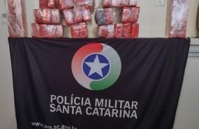 Casal é preso com cerca de 30 kg de maconha na bagagem de ônibus 
