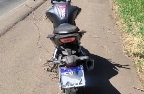 Motocicleta roubada há 4 dias é recuperada em Herval d’Oeste