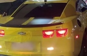 Camaro amarelo é furtado em Campos Novos