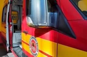 Pedestre é socorrido por Bombeiros após ser atropelado por carro na BR-153