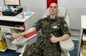 Tiro de Guerra realiza campanha de doação voluntária de sangue 