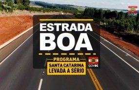 Oeste catarinense lidera número de obras em rodovias