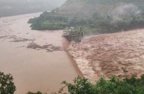 Barragem se rompe parcialmente no Rio Grande do Sul