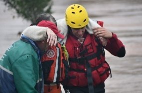 Bombeiros catarinenses resgatam 516 pessoas e 84 animais no Rio Grande do Sul