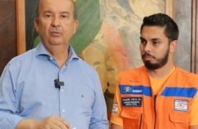 Governador diz que caminhões com donativos para o RS foram multados 