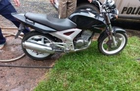 Homem é preso por receptação após comprar motocicleta furtada 