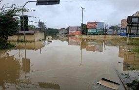 Em três dias, volume de chuva em SC é maior do que o esperado para todo o mês 