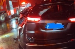 Mulher perde a vida após colisão frontal entre veículos na BR-470 