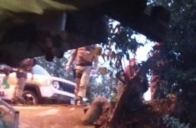 Homem é morto pela PM após ameaçar família com foice e facão 