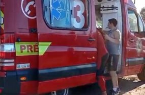 Após aposta, jovem quase morre afogado ao tentar atravessar a nado o lago de Irani