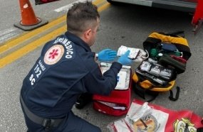 SC realiza a primeira transfusão de sangue emergencial em vítima de acidente 