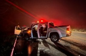 Mãe e filha que ocupavam carro de Herval d’ Oeste morrem em acidente na BR-282