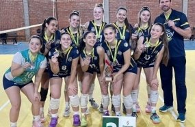 AJOV é vice-campeã da etapa regional dos Joguinhos Abertos