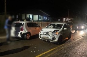 Homem fica ferido após colisão entre veículos na SC-464 