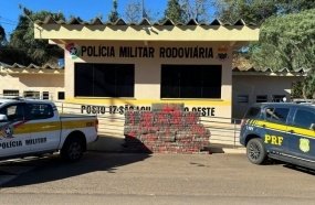 Ação conjunta intercepta mais de uma tonelada de maconha no Oeste