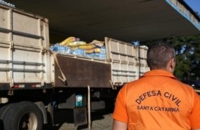 Estado enviou mais de 2 mil toneladas de donativos para as vítimas das enchentes no RS 