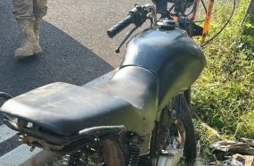 Adolescente é apreendido com motocicleta furtada em Joaçaba