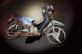 Idoso morre após ter motocicleta atingida por carro na SC-283