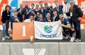 UNOESC Basket Joaçaba é tetracampeão dos Jogos Universitários Catarinenses