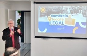 Campanha busca conscientizar consumidores sobre importância do comércio local
