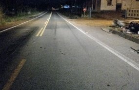 Ciclista fica ferido após ser atropelado por carro na SC-150