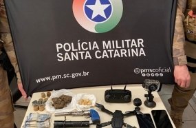 Polícia Militar estoura ponto de drogas em Herval d´Oeste 