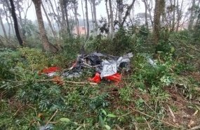 Queda de aeronave mata duas pessoas em Santa Catarina