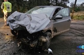 Colisão frontal deixa motoristas feridos na SC-150