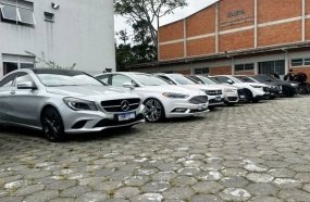 Veículos confiscados viram viaturas da Polícia Civil de SC 