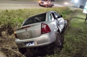 Criança é conduzida ao hospital após colisão na BR-470
