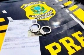 PRF prende procurado pela justiça durante fiscalização em Joaçaba 
