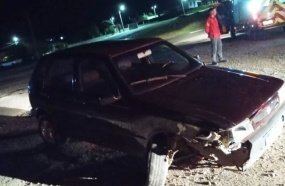 Colisão entre veículos é registrada na BR-153, em Irani 
