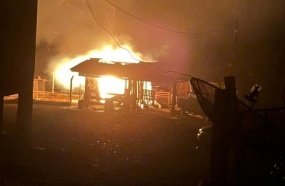 Incêndio em galpão agrícola mobiliza Bombeiros durante a madrugada