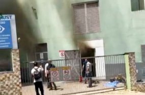 Incêndio em gerador de energia do HUST mobiliza Bombeiros 