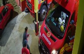 Família procura Bombeiros após recém-nascida se engasgar com leite materno