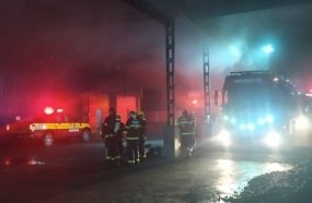 Incêndio atinge fábrica da Pioneiro em Água Doce 