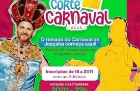 Chegou a hora de escolher a Corte do Carnaval Joaçaba 2025