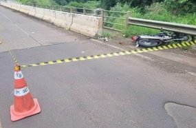 Jovem de 25 anos morre em acidente com motocicleta na SC-355