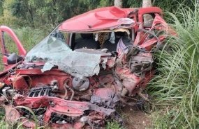 Motorista que morreu em acidente fugia da polícia após ter agredido esposa