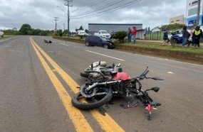 Motorista bêbado é preso após colisão que deixou motociclista ferido