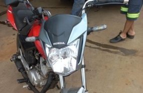 Foragido é preso com moto furtada após série de crimes em Capinzal