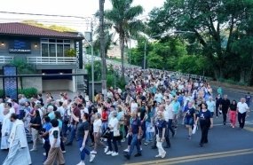 Peregrinação marca abertura do Ano Jubilar da Igreja Católica 