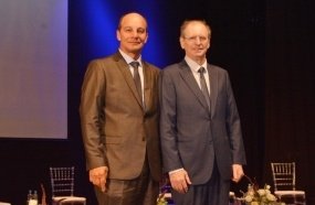 Vilson Sartori e Jorge Dresch são empossados prefeito e vice de Joaçaba