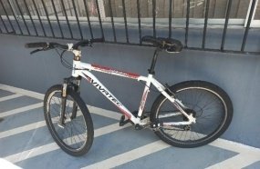 PM recupera bicicleta furtada de garagem de supermercado em Luzerna