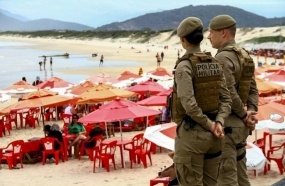 Polícia Militar registra redução de crimes no início da temporada de verão em SC