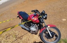 Polícia Militar recupera motocicleta furtada em Campos Novos 