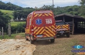 Bombeiros localizam mulher que estava desaparecida em Capinzal 
